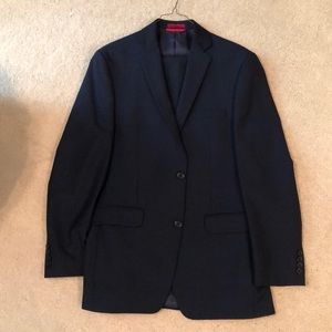 Alfani Navy Slim Fit Full Suit (38R - 30/32 pants)